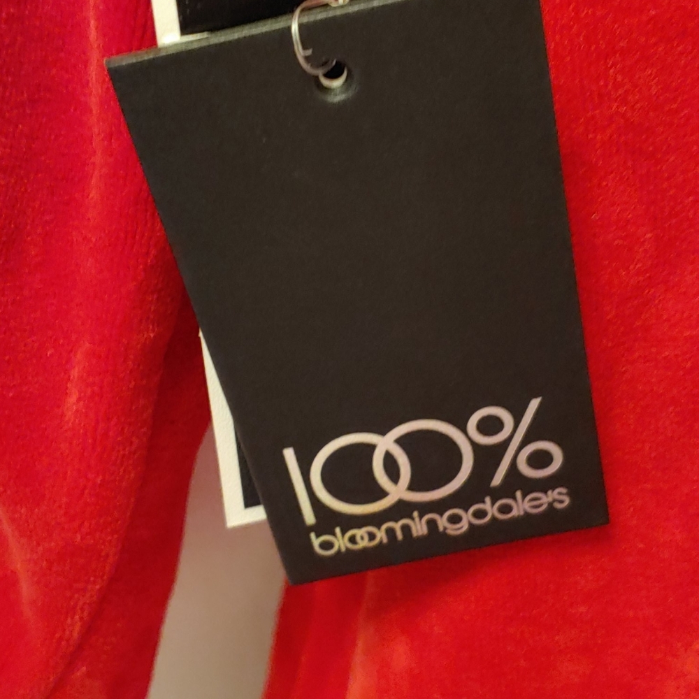 Juicy Couture.Red.Velour Flared Sleeves Sale SALE. Marked Down Sale SALE - Picture 4 of 6
